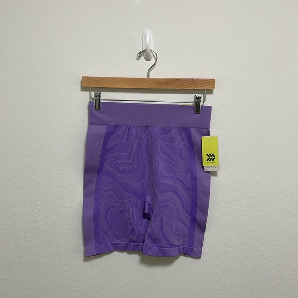 All In Motion Purple Bike Shorts Size XL - Picture 1 of 5